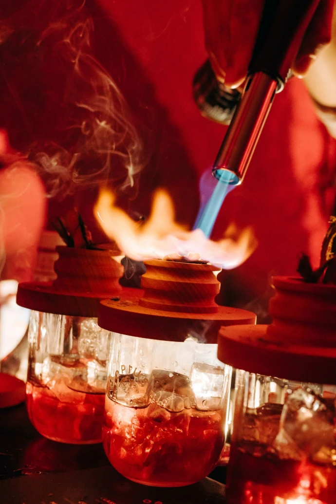 Opius smoking mocktail
