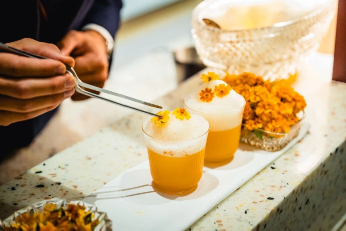 Sophistication cocktail voor Private banking ING Belgium cocktail 